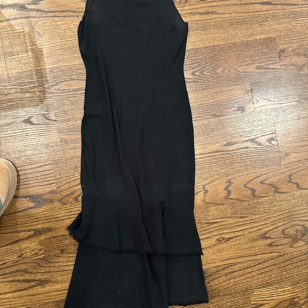 Theory Black Maxi Dress